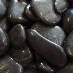Polished Black Feng Shui Pebbles